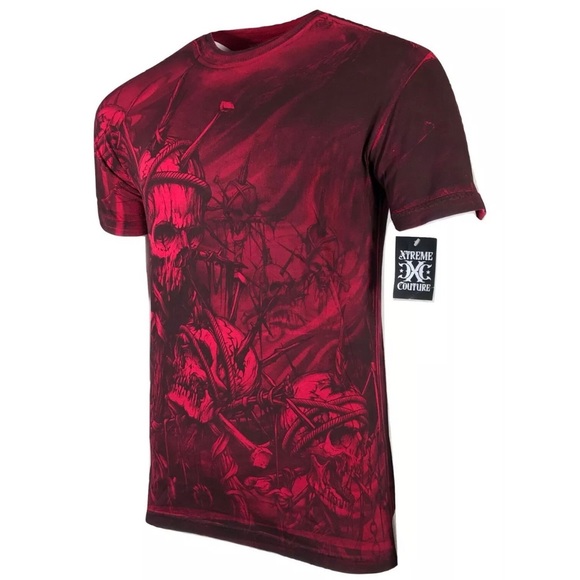 XTREME COUTURE by AFFLICTION Men T-Shirt HEADHUNTER - Picture 4 of 8